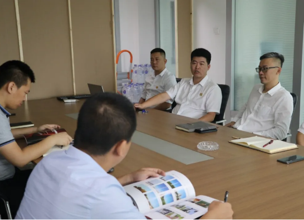 资讯丨胜昊集团做客新星宇集团进行智能化技术合作交流