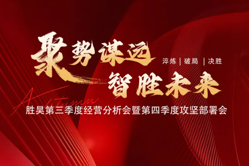 聚势谋远 智胜未来 | 胜昊2025年第3季度经营分析暨第4季度攻坚部署会议