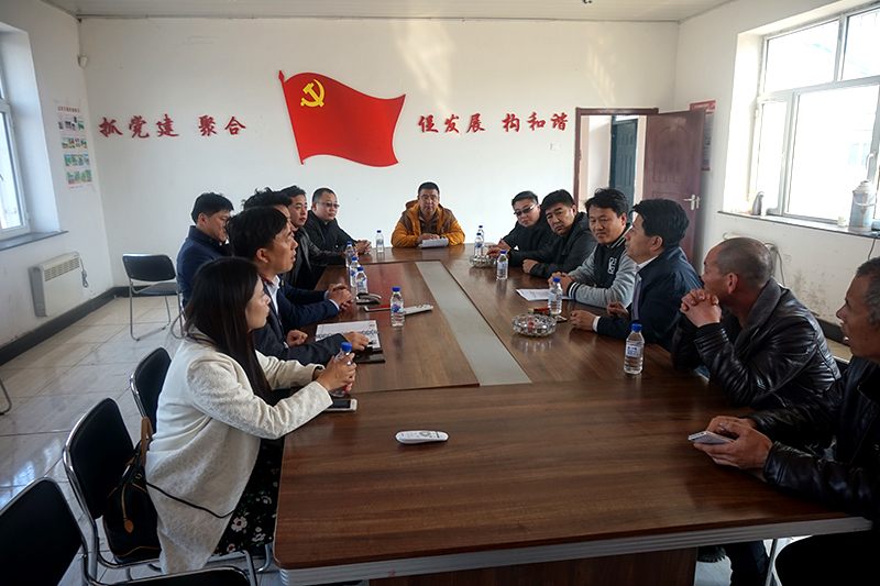 吉林胜昊通信集团白山市靖宇县献爱心-走访慰问活动